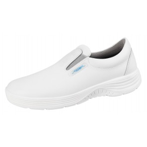 Abeba Sicherheitsschuhe x-light S2 Slipper weiß CE SRC