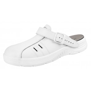 Abeba Sicherheitsschuhe x-light SB Clog weiß CE SRC