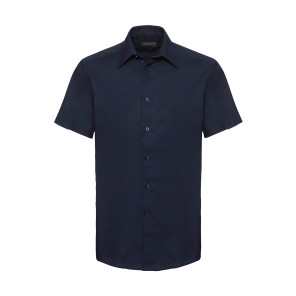 Russell Collection Oxford Shirt - Navy Blue - 4XL