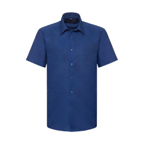 Russell Collection Oxford Shirt - Blue - 4XL