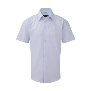 Russell Collection Oxford Shirt - Blue - M