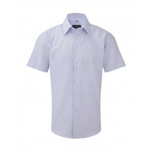 Russell Collection Oxford Shirt - Oxford Blue - 3XL