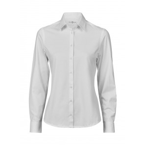 Tee Jays Women's Active Stretch Shirt - White - M