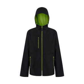 Regatta Professional Navigate 2-Layer Hooded Softshell Jacket - Green - 3XL