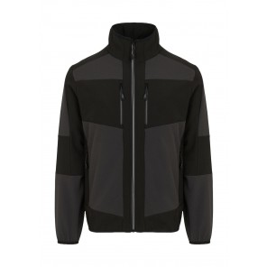 Regatta Professional E-Volve 2-Layer Softshell Jacket - Ash/Black - XS
