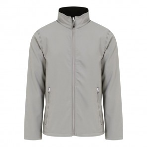 Regatta Professional Ascender 2-Layer Softshell Jacket - Mineral Grey/Black - S