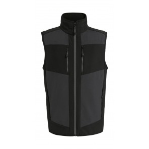 Regatta Professional E-Volve Softshell Bodywarmer - Ash/Black - XS