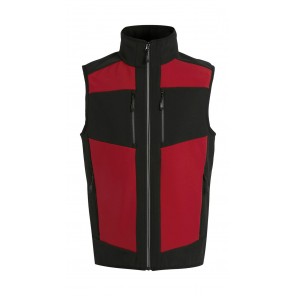 Regatta Professional E-Volve Softshell Bodywarmer - Classic Red/Black - L