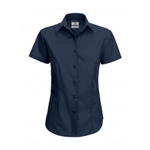 B&C Smart SSL/women Poplin Shirt - Navy - XS