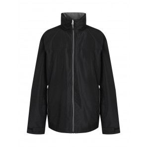 Regatta Professional Ascender Waterproof Shell Jacket - Black/Mineral Grey - L