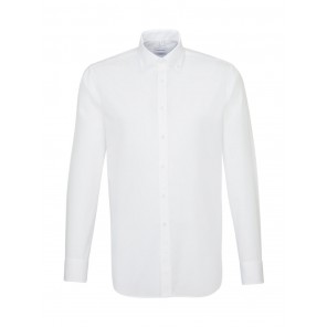 Seidensticker Seidensticker Shaped Fit 1/1 Business Button Down - White - 37