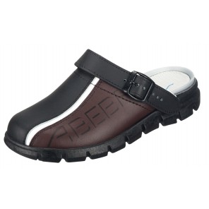 Abeba Berufsschuhe Dynamic OB Clog schwarz/braun CE SRC