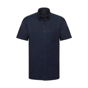 Russell Collection Oxford Shirt - Navy Blue - 6XL