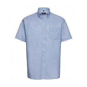 Russell Collection Oxford Shirt - Oxford Blue - L