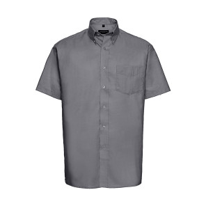 Russell Collection Oxford Shirt - Dark Grey - 3XL