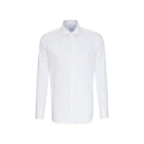 Seidensticker Seidensticker Slim Fit 1/1 Oxford Business Kent - White - 37