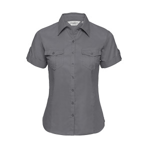 Russell Damen Roll Sleeve Hemd