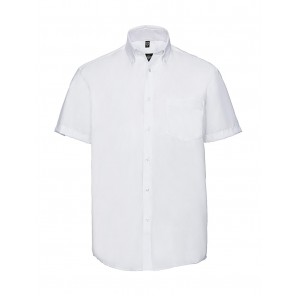 Russell Collection Men's Ultimate Non-iron Shirt - White - 3XL