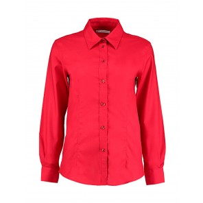 Kustom Kit Women's Tailored Fit Workwear Oxford Shirt