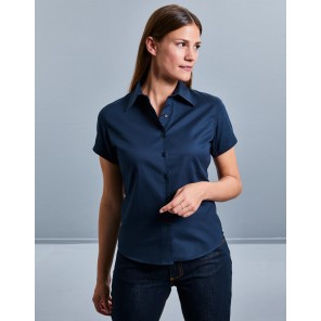 AUSLAUF Russell Damen Klassisches Twill-Hemd