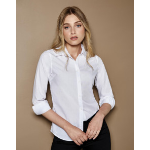 Kustom Kit Women's Tailored Fit Poplin Shirt