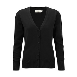 Russell Ladies V-Neck Knitted Cardigan