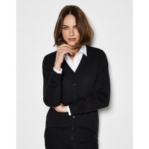 Kustom Kit Women's Classic Fit Arundel V Neck Cardigan
