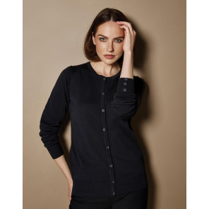 Kustom Kit Women's Classic Fit Arundel Crew Neck Cardigan