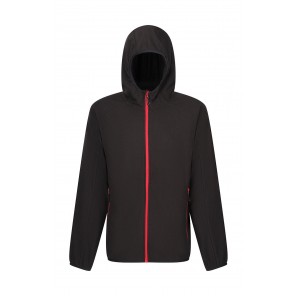 Regatta Professional Navigate Full Zip Fleece - Black/Classic Red - 3XL
