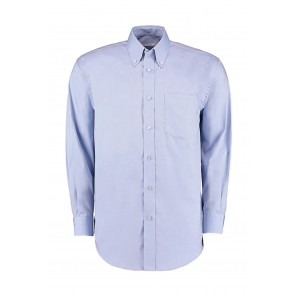 Kustom Kit Classic Fit Premium Oxford Shirt - Light Blue - 2XL