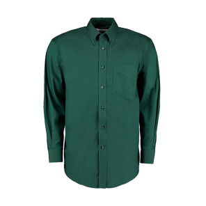 Kustom Kit Classic Fit Premium Oxford Shirt - Green - XL