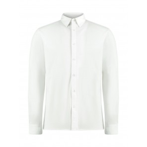 Kustom Kit Tailored Fit Superwash® 60º Pique Shirt - White - 3XL