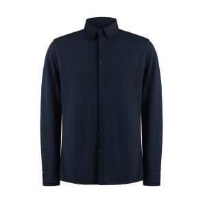 Kustom Kit Tailored Fit Superwash® 60º Pique Shirt - Navy Blue - 3XL