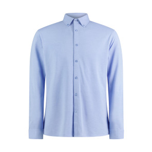 Kustom Kit Tailored Fit Superwash® 60º Pique Shirt - Blue - XL