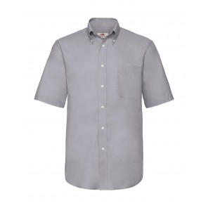 Fruit of the Loom Oxford Shirt - Oxford Grey - S