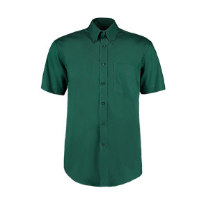 Kustom Kit Classic Fit Premium Oxford Shirt SSL - Green - M