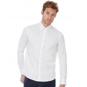B&C London Stretch Shirt LS