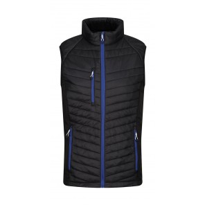Regatta Professional Men's Navigate Hybrid Bodwarmer - Black/New Royal - M