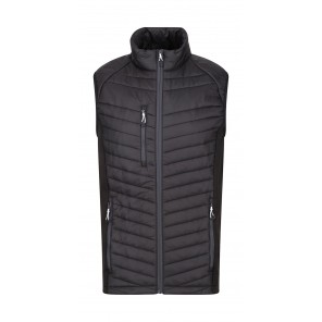 Regatta Professional Men's Navigate Hybrid Bodwarmer - Navy/Seal Grey - L