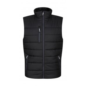 Regatta Professional Men's Navigate Thermal Bodywarmer - Black/Seal Grey - 3XL