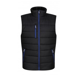 Regatta Professional Men's Navigate Thermal Bodywarmer - Black/New Royal - M