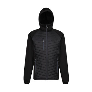 Regatta Professional Men’s Navigate Hybrid Hooded Jacket - Grey - 3XL