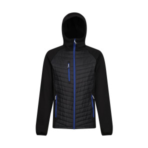 Regatta Professional Men’s Navigate Hybrid Hooded Jacket - Black - M
