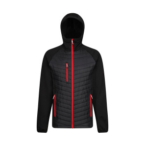 Regatta Professional Men’s Navigate Hybrid Hooded Jacket - Red - 3XL