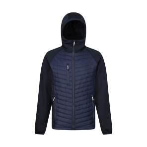 Regatta Professional Men’s Navigate Hybrid Hooded Jacket - Grey - 3XL