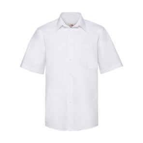 Fruit of the Loom Poplin Shirt - White - S