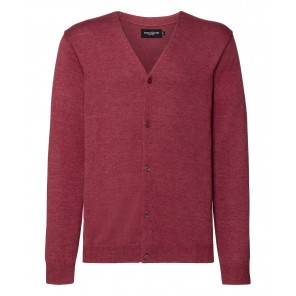 Russell Men's V-Neck Knitted Cardigan