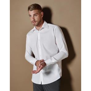 Kustom Kit Slim Fit Business Shirt LS