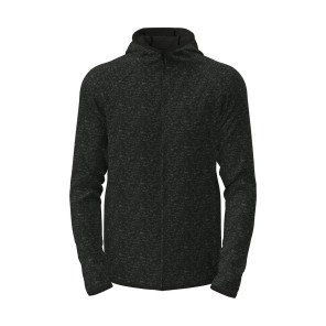 Stedman Lux Hooded Knit Fleece Jacket for men - Black - 3XL