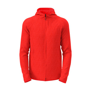 Stedman Lux Hooded Knit Fleece Jacket for men - Red - 3XL